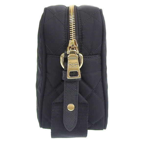 Prada Shoulder Bags Nylon Nero Black Tessuto Outlet - Picture 1 of 5